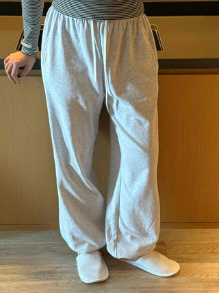 Relaxed Elastic Waist Balloon Training Long Pants