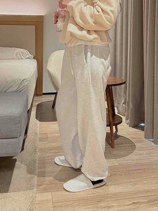 Relaxed Elastic Waist Balloon Training Long Pants