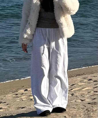 Relaxed Elastic Waist Balloon Training Long Pants
