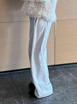 Relaxed Elastic Waist Balloon Training Long Pants