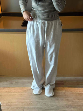 Relaxed Elastic Waist Balloon Training Long Pants