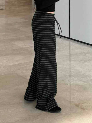 Bold Stripe Knit Pants