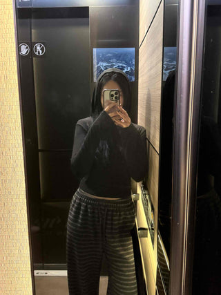 Bold Stripe Knit Pants