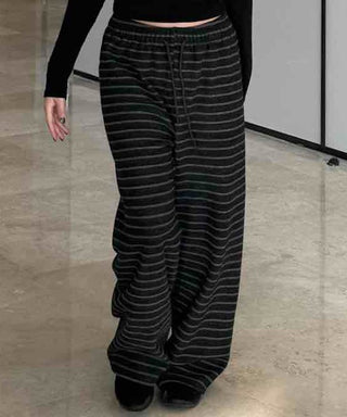 Bold Stripe Knit Pants