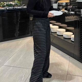Bold Stripe Knit Pants