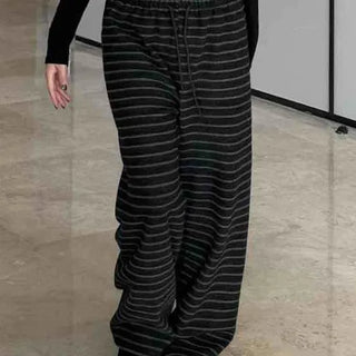 Bold Stripe Knit Pants