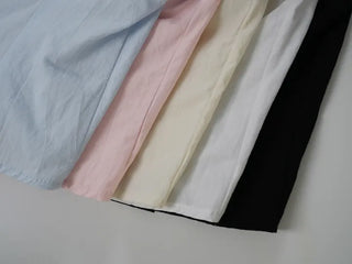 Kuri Petit Puff Ribbon Blouse