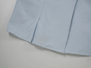 Kuri Petit Puff Ribbon Blouse