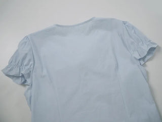 Kuri Petit Puff Ribbon Blouse