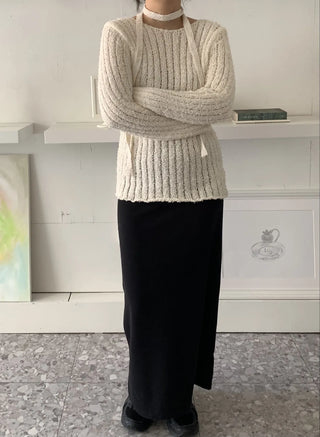 Sk-et Cable Knit Shape