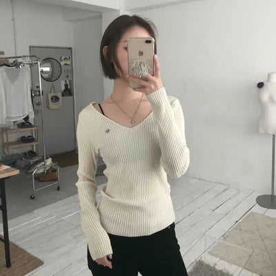 Simple Minimal Round Quilted Rib Knit