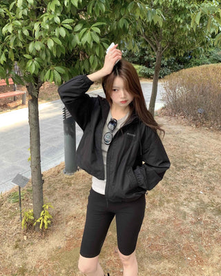 Daily Slim Compression Elastic Waist Biker Leggings
