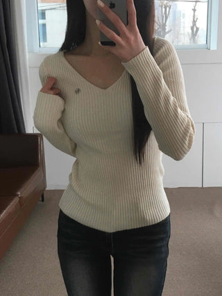 Milk & Honey Boat Neck Cozy Fit Ribbed Knit