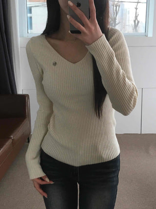 Milk & Honey Boat Neck Cozy Fit Ribbed Knit