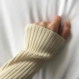 Milk & Honey Boat Neck Cozy Fit Ribbed Knit