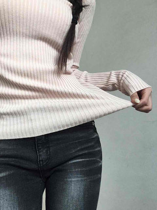 Urban Chic Volume Sleeve Two-Way Square Neck Knit