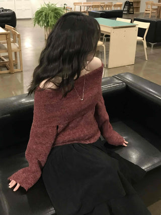 Pleated Balloon Silhouette Midi Skirt