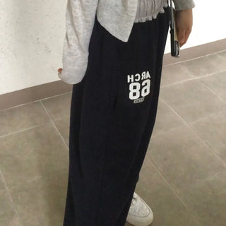 SEPI Y2K Color Block Wide Training Pants