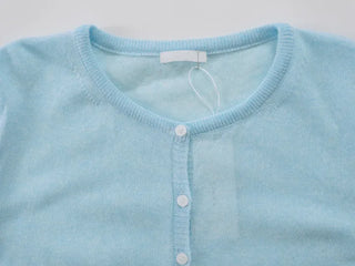 Dihu Linen Round Summer Cardigan