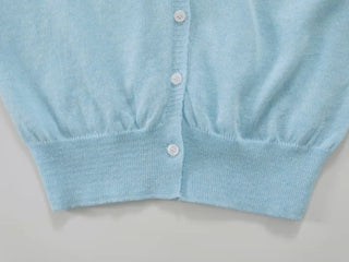 Dihu Linen Round Summer Cardigan