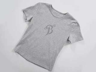 Cass Hotfix Cubic Wing Slim Short Sleeve T-shirt