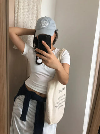 Cass Hotfix Cubic Wing Slim Short Sleeve T-shirt