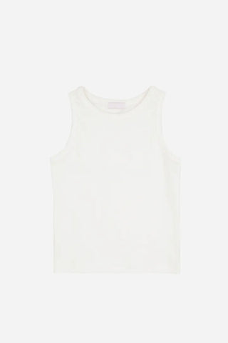 Amo High-Neck Simple Sleeveless