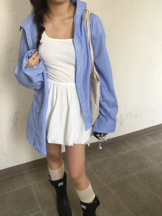 Jare Striped Oversized Shirt