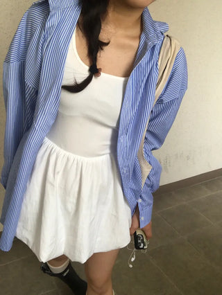 Jare Striped Oversized Shirt