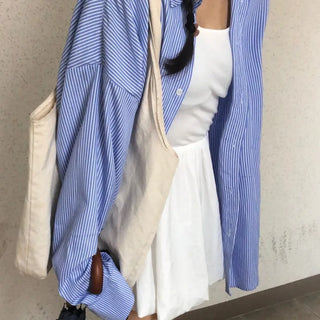 Jare Striped Oversized Shirt