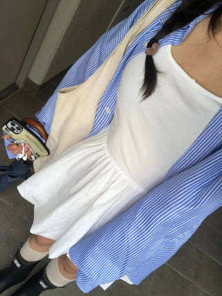Jare Striped Oversized Shirt