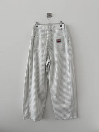 Tibo Stripe Guaranteed Fit Balloon Fit Cotton Pants