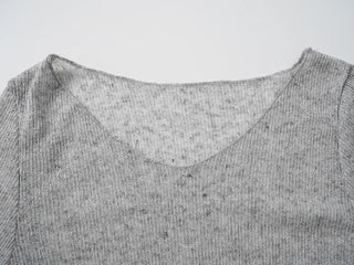 Muel Delicate Fit Linen See-through Long Sleeve