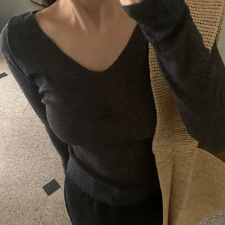 Muel Delicate Fit Linen See-through Long Sleeve