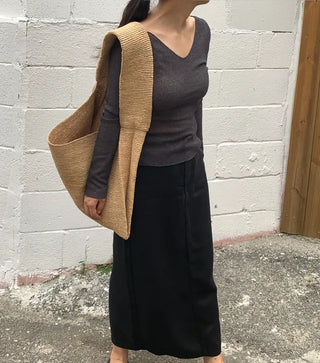 Muel Delicate Fit Linen See-through Long Sleeve