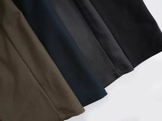Miyo Two-Pin Tuck Wide Slacks