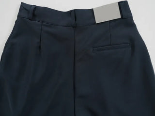 Miyo Two-Pin Tuck Wide Slacks