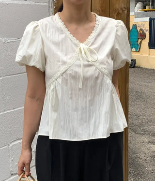 Jai Innocent Balloon Flare Summer Blouse