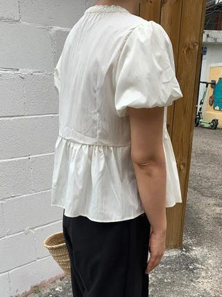Jai Innocent Balloon Flare Summer Blouse