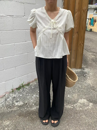 Jai Innocent Balloon Flare Summer Blouse