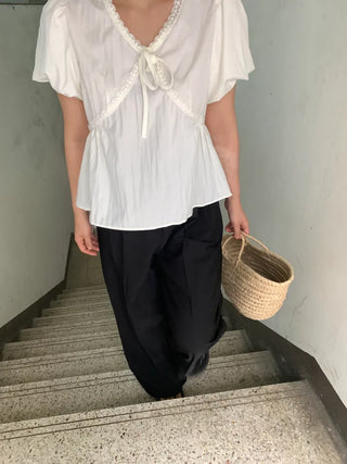 Jai Innocent Balloon Flare Summer Blouse