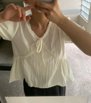 Jai Innocent Balloon Flare Summer Blouse