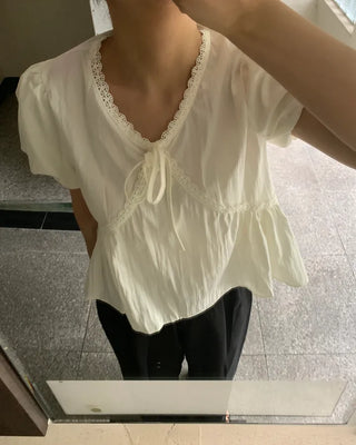 Jai Innocent Balloon Flare Summer Blouse