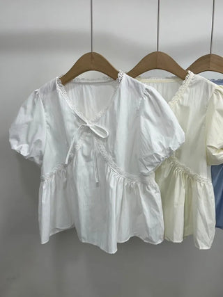 Jai Innocent Balloon Flare Summer Blouse