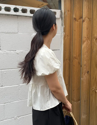 Jai Innocent Balloon Flare Summer Blouse