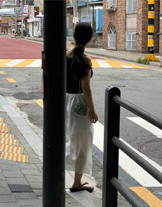 Foen Mini Frill Crop Sleeveless