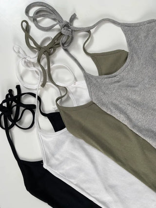 Coby Halter Sleeveless Top