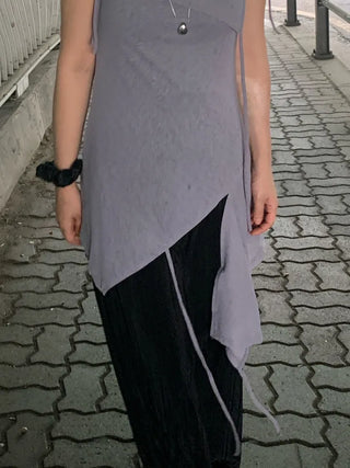 Serin Multi-Styling Strap Sleeveless Layered Dress