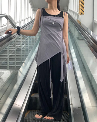 Serin Multi-Styling Strap Sleeveless Layered Dress