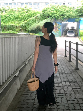 Serin Multi-Styling Strap Sleeveless Layered Dress